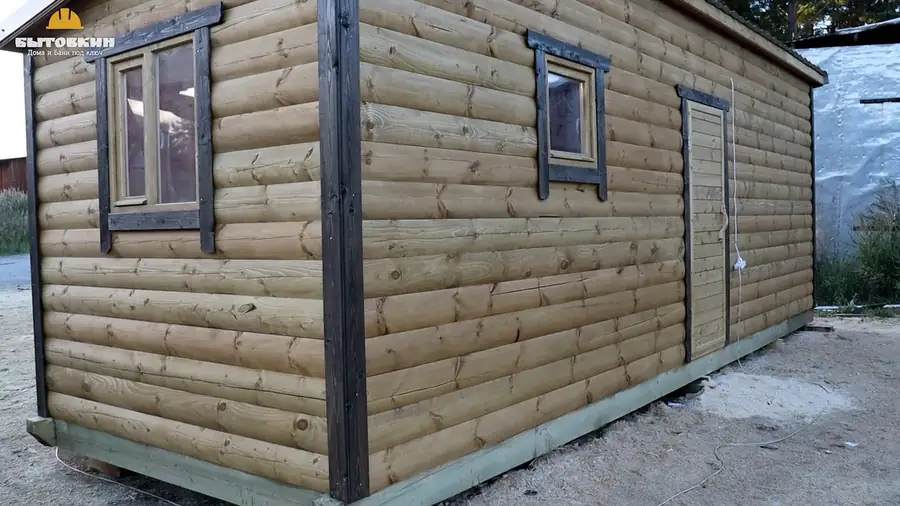 Мобильная баня 7 × 2.3
